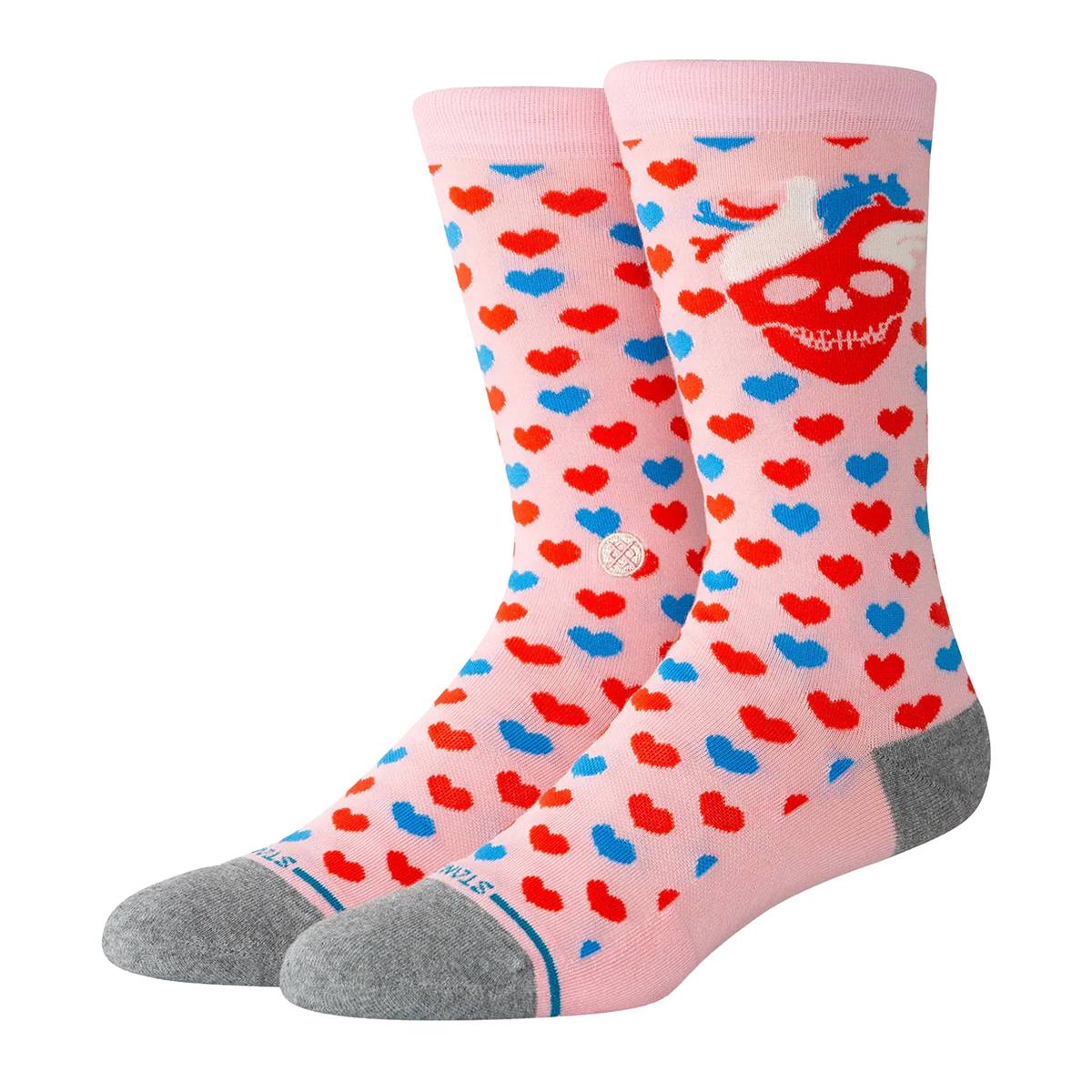 Calcetas Stance Skull Hearted Crew