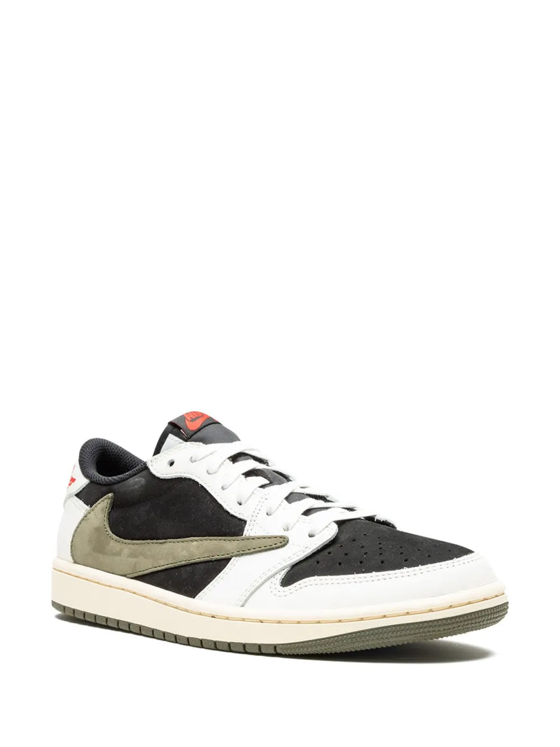 tenis Air Jordan 1 Low OG Olive de Jordan x Travis Scott