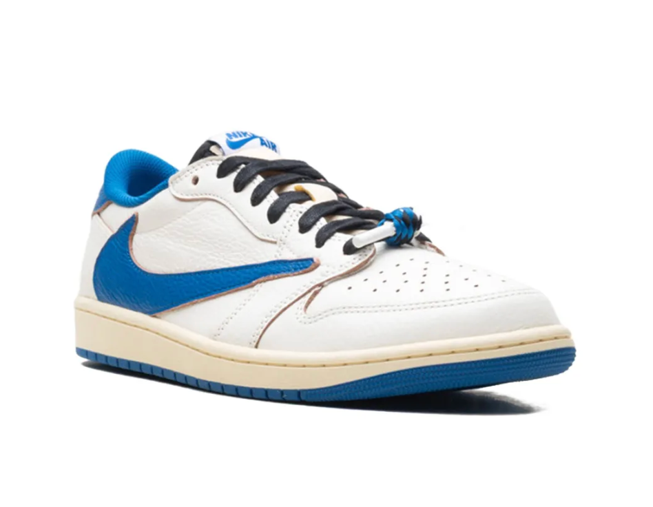 JORDAN 1 LOW OG SP FRAGMENT X TRAVIS SCOTT SAIL MILITARY BLUE