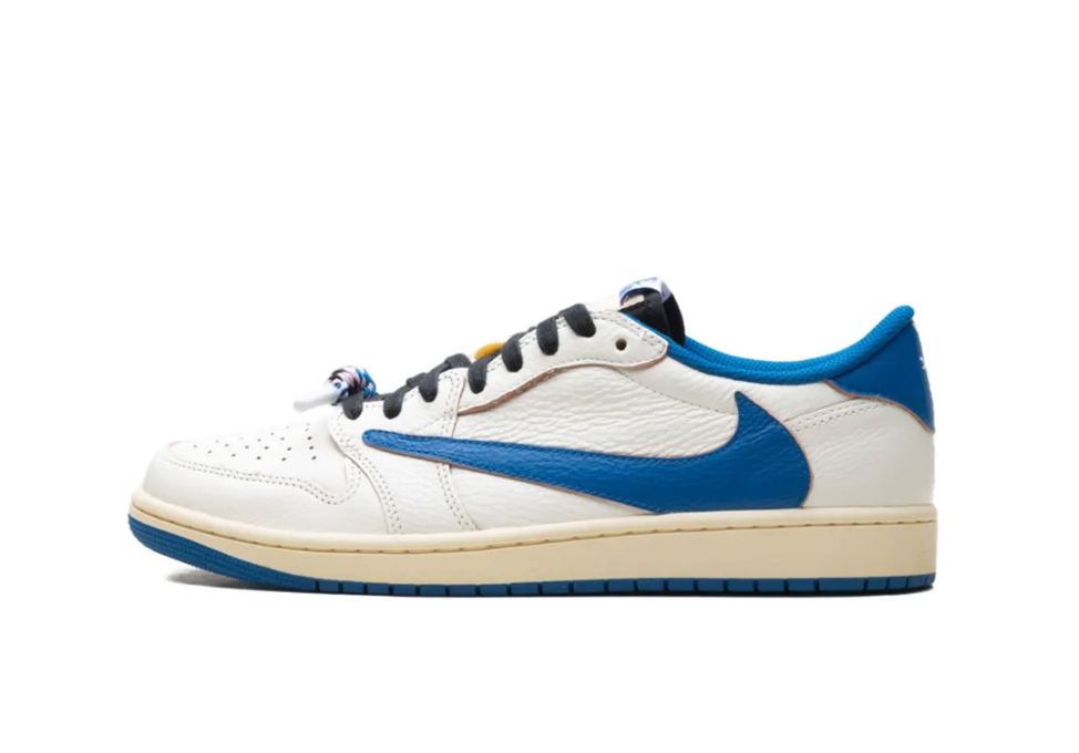 JORDAN 1 LOW OG SP FRAGMENT X TRAVIS SCOTT SAIL MILITARY BLUE